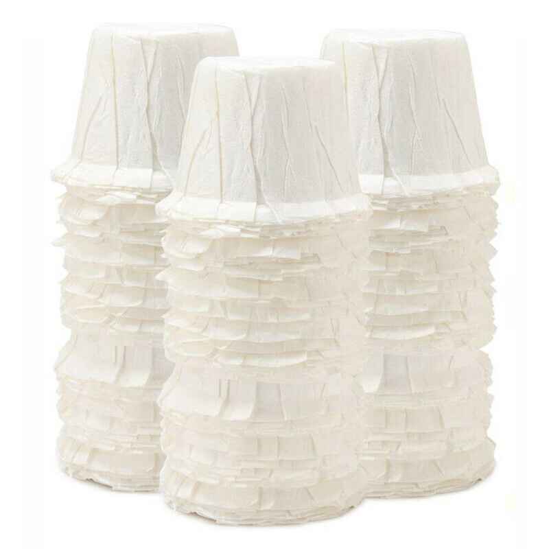 100Pcs Keurig K-Cup 2.0 iCafilas Coffee Paper Filters Compatible with Single-Serve Brewers