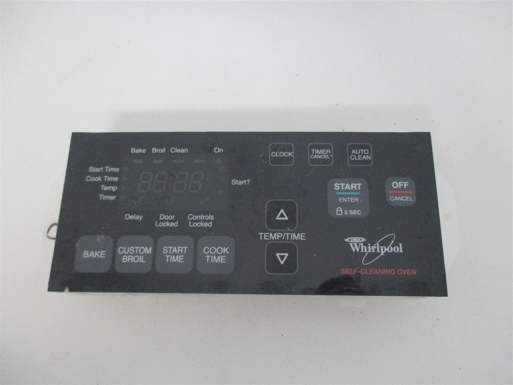 WHIRLPOOL RANGE CONTROL BOARD PART # 9760300 6610456