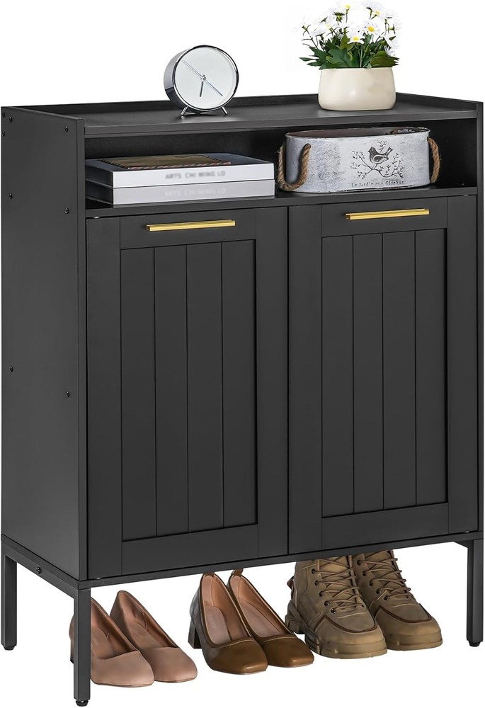 6-Tier Adjustable Shoe Storage Cabinet Organizer for Entryway