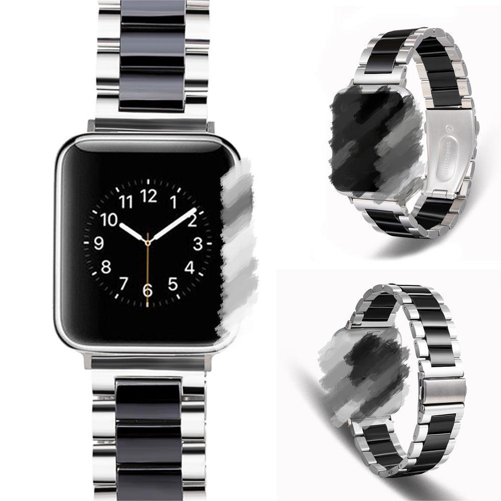 Apple Watch Strap Series 7 6 5 4 3 38/40/42/44mm Stainless Steel iWatch Band