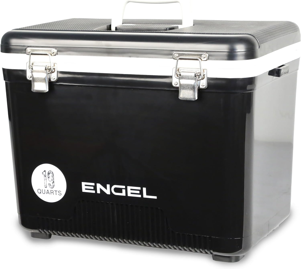 19Qt Leak-Proof, Air Tight, Drybox Cooler and Small Hard Shell Lunchbox for Men
