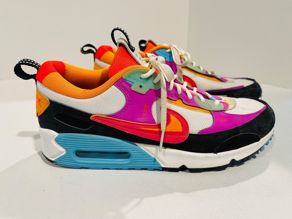 Nike Air Max 90 Futura Lunar New Year Womens Athletic Shoes Size 9 Multicolor
