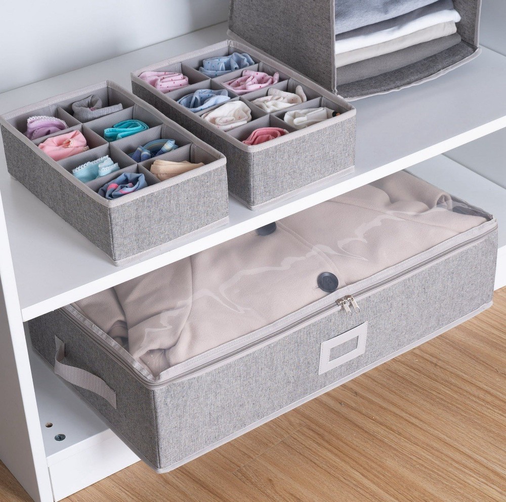 NEW Better Homes & Gardens Underbed Storage Drawer Organizer Set