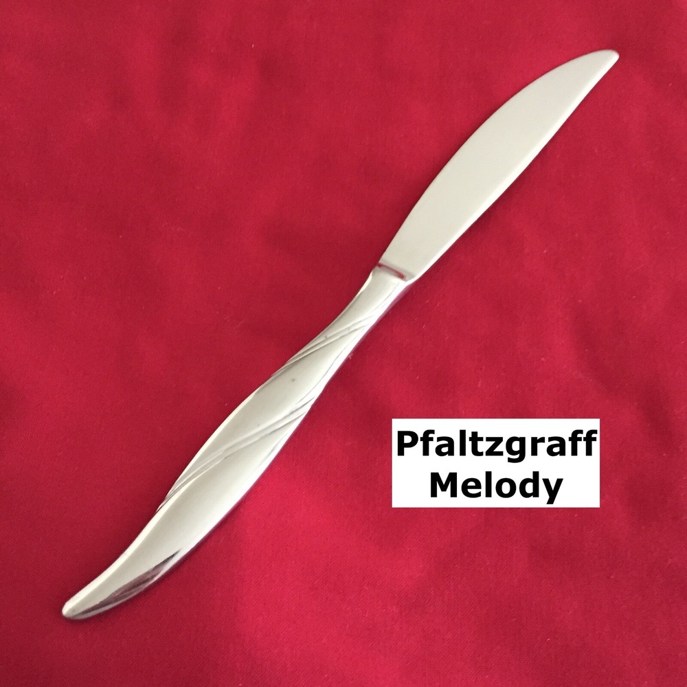 Pfaltzgraff Melody 9-inch Stainless Steel Dinner Knife Flatware