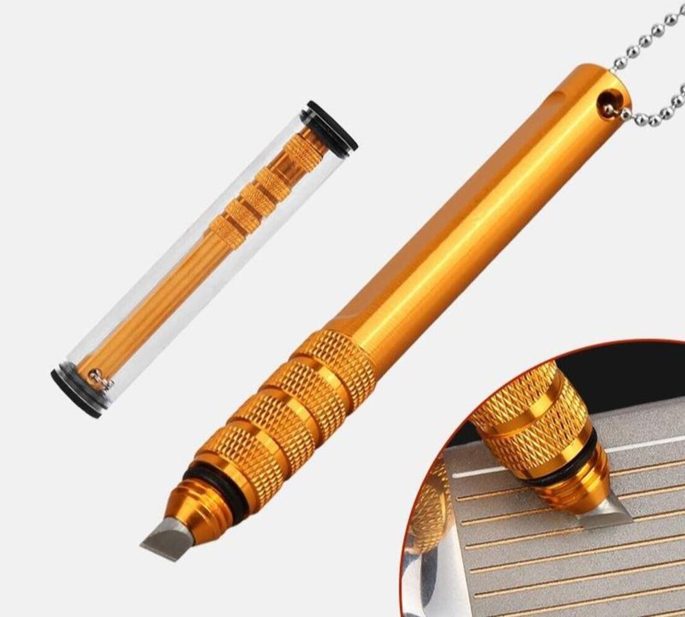 NNEDSZ Golf Club Groove Cleaner Flat Knife for Clean Club Faces
