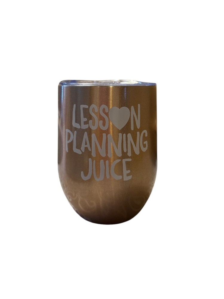 Tumbler Stainless 12 oz Teacher 9 hrs cold 3 hrs hot BPA Free Straw or Sip