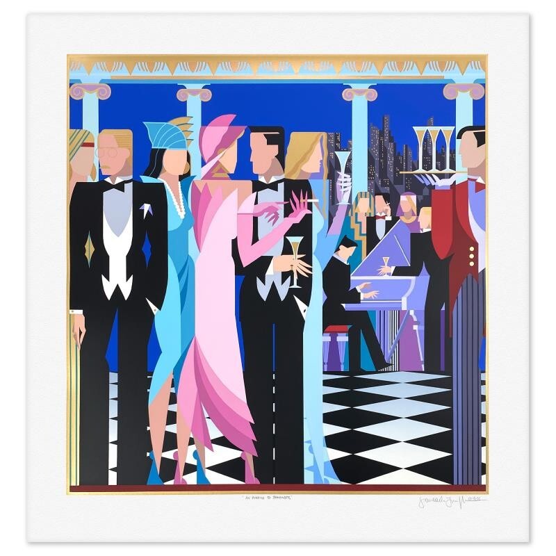 Giancarlo Impiglia  An Evening To Remember Limited Edition Serigraph Hand signed
