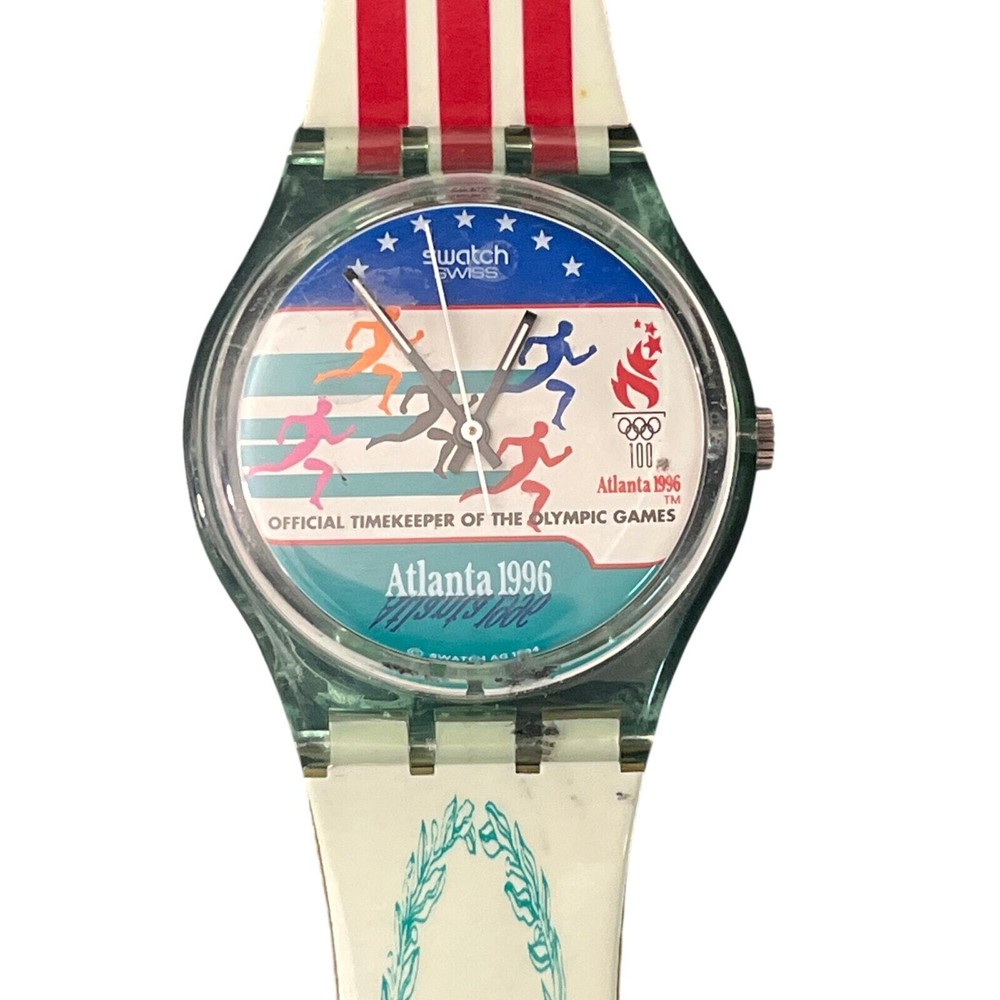 Swatch 1996 Atlanta Laurels Limited Edition Olympic Watch