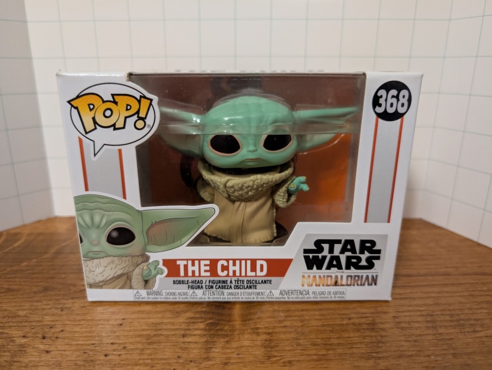 New Funko POP! 368 Star Wars The Mandalorian-The Child Collectible 368
