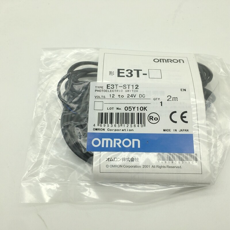 One New OMRON E3T-ST12 E3TFST12 Photoelectric Switch Sensor Free Shipping