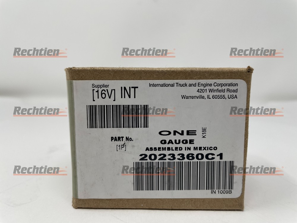 NAVISTAR GAUGE FUEL LEVEL ELECT-BLACK 2023360C1