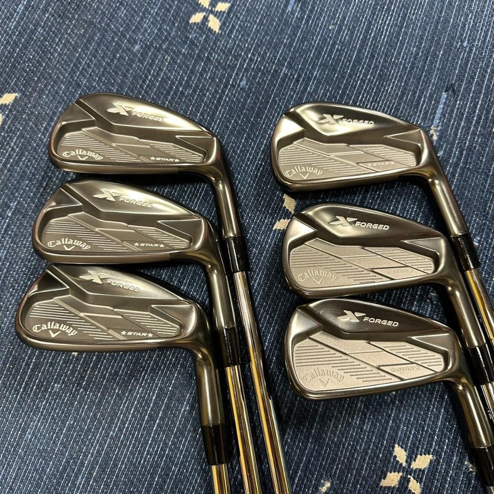 Callaway X FORGED STAR SMOKE 5-P 6PIECE SET 2019 137361
