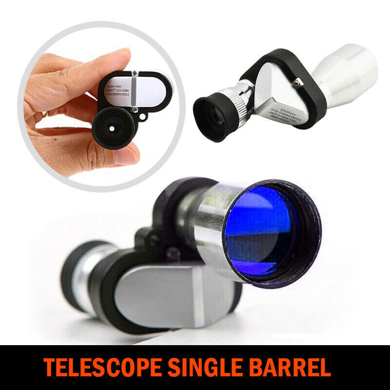 HD Night Vision Mini Pocket Telescope Zoom Monocular Outdoor Telescope Camping