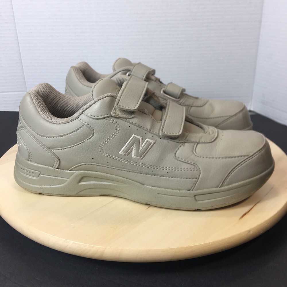 New Balance 576  Walking Shoes MW576VB Beige Hook and Loop Womens Size 10