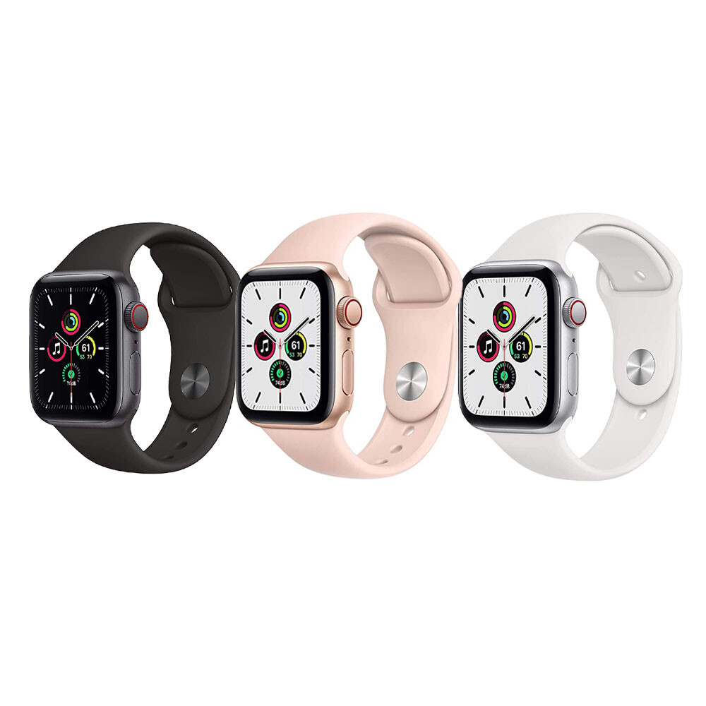 Apple Watch SE GPS + Cellular Aluminum 40mm Case with Sport Band - Excellent