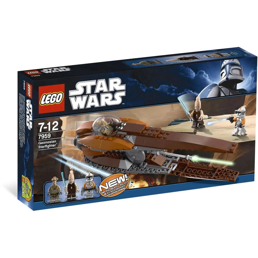 LEGO [Star Wars] - Geonosian Starfighter Building Set - The Clone Wars Series (7