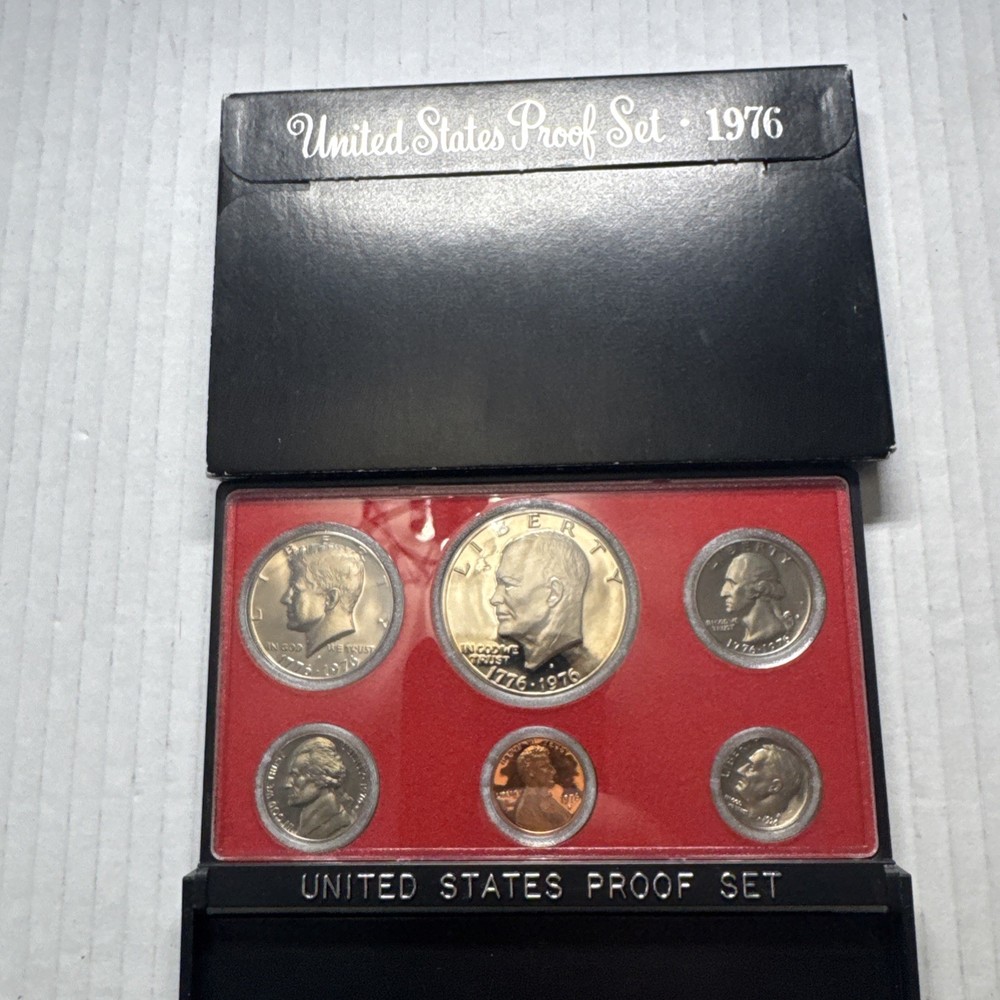 1976 U.S. Mint Proof Set with Bicentennial Coins in Original Treasury Pack