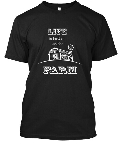 Farm T-Shirt Made in the USA Size S to 5XL
