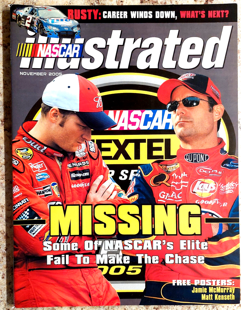 NASCAR Illustrated magazine, November 2005, articles, news, great pics