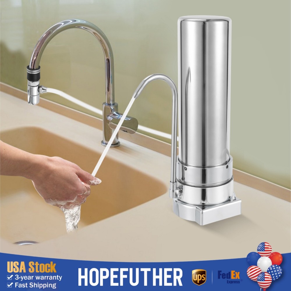 Stainless Steel Countertop Filter Water Filtration Filter Sink Drinking System
