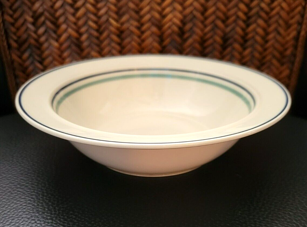 Set of 2 Epoch Melissa Rim Soup and Cereal Bowls 7 3/8 Inches