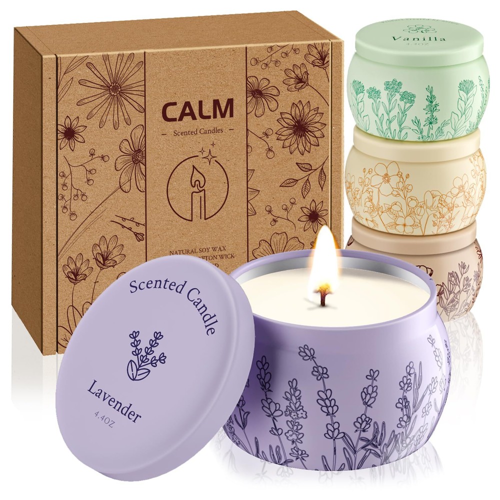 Luxury 17.6oz Scented Candles for Women – Perfect Romantic Valentine's Gift