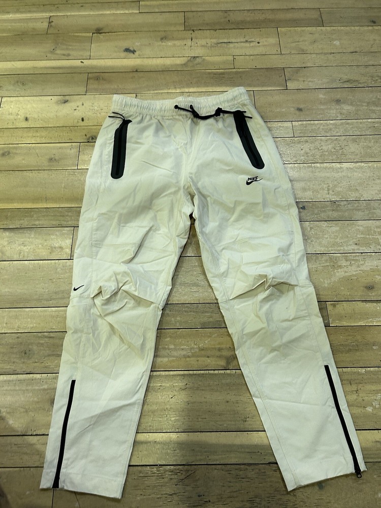 Nike Tech Pants Windbreaker White Size M