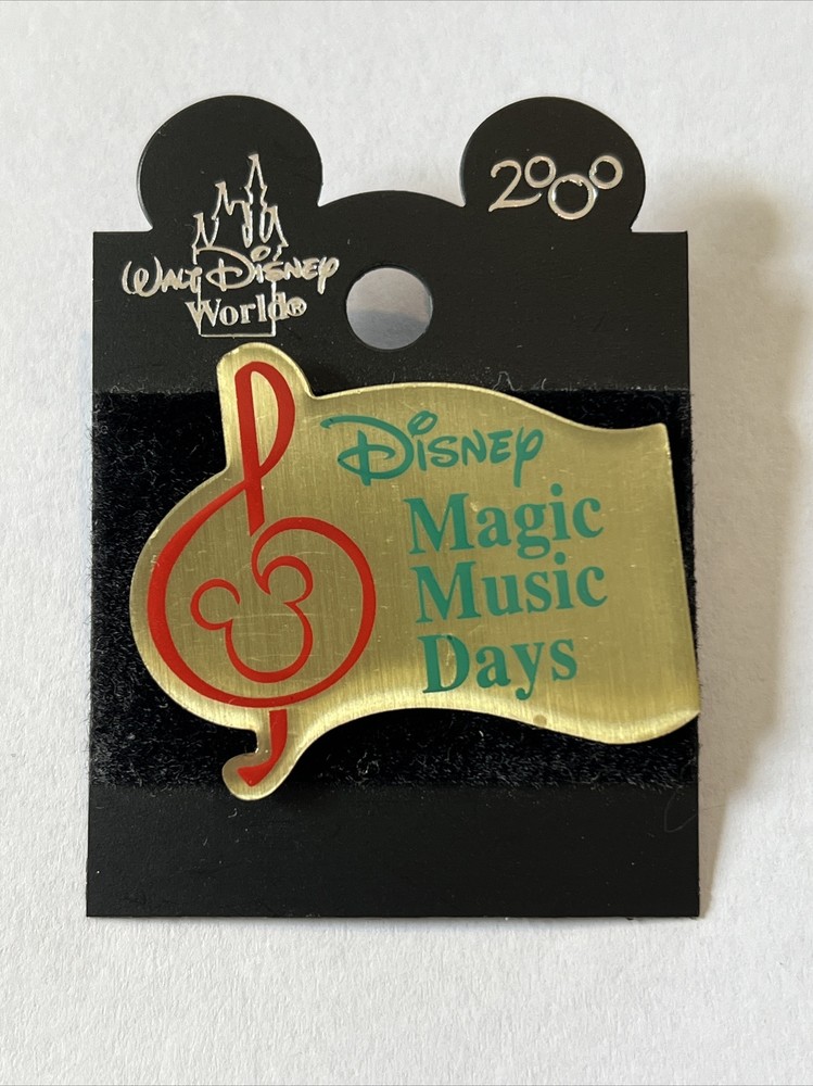 Disney Magic Music Days Exclusive Member Participant Collector Lapel Pin Concert-image