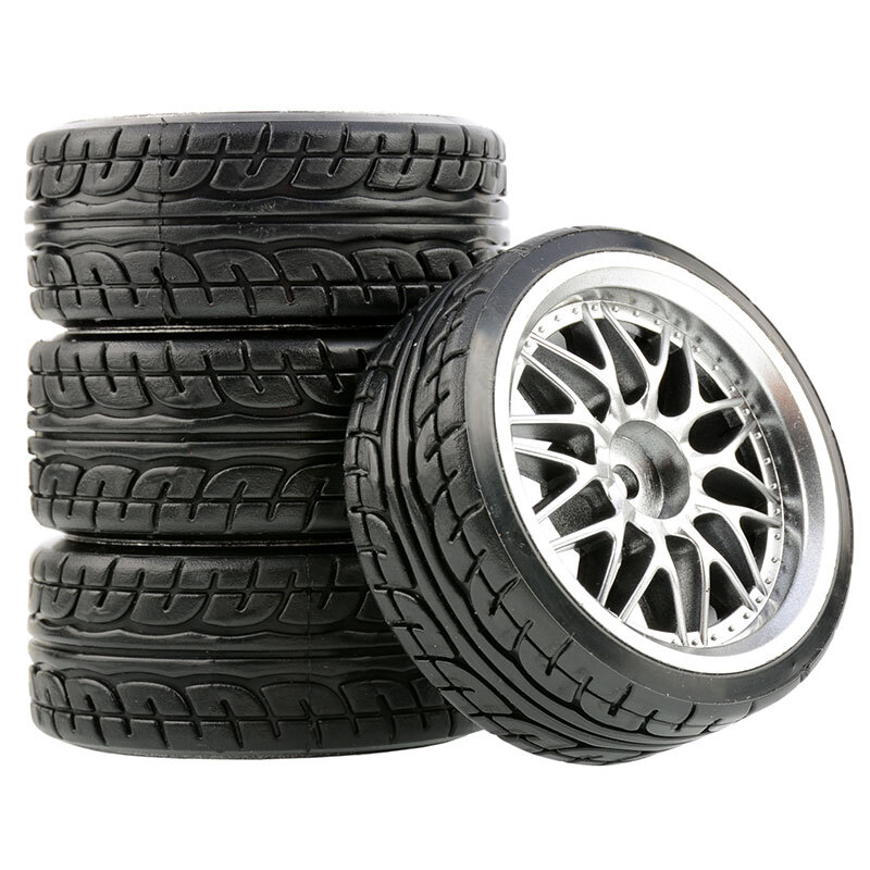 1/10 Rc Drift Car Wheels & Tires Set For Yokomo Mst Sakura Tamiya Hpi Traxxas