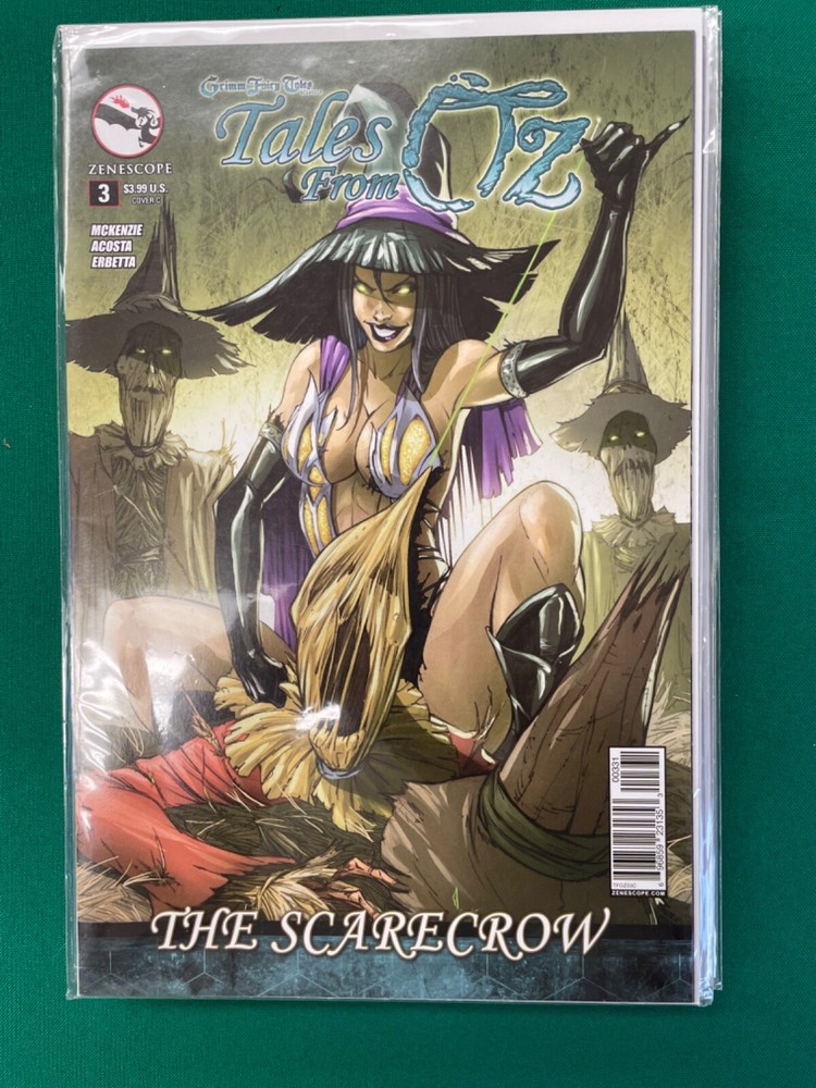 Grimm Fairy Tales Oz Scarecrow Issue 3 Comic Book