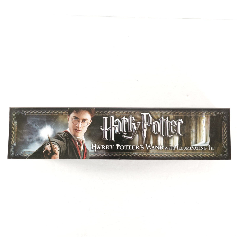 Harry Potter 14-inch Light-Up Magic Wand by Noble Collection - Tested & Working  