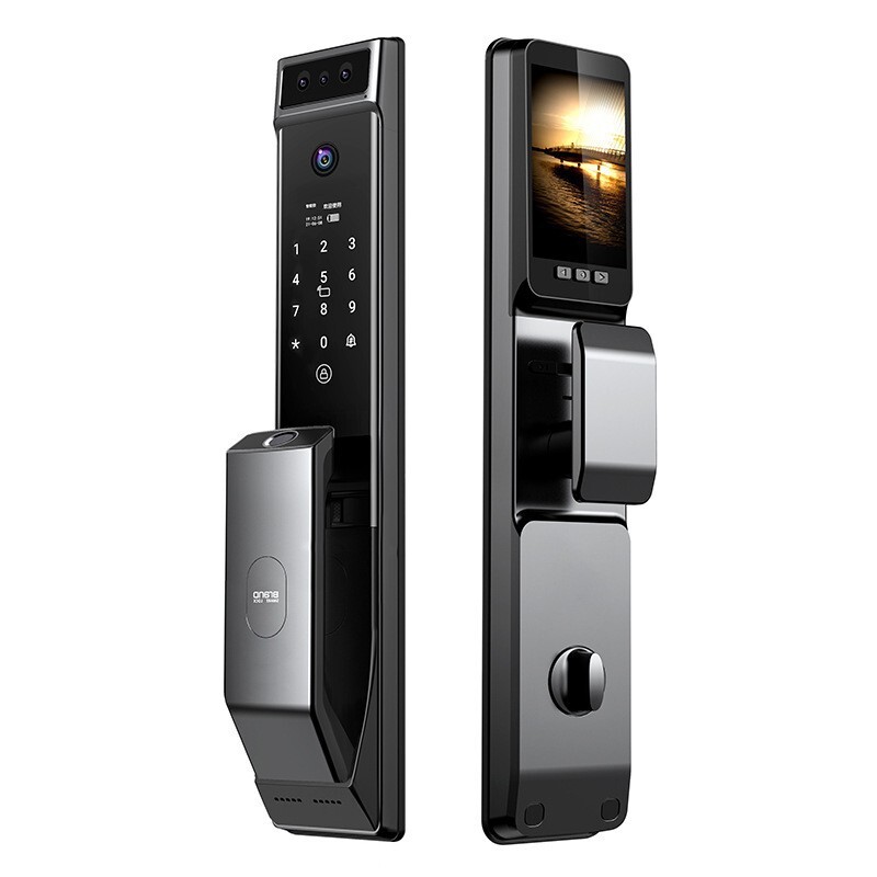 3D Smart Door Lock with Automatic Face Recognition Biometric Security for US Homes  