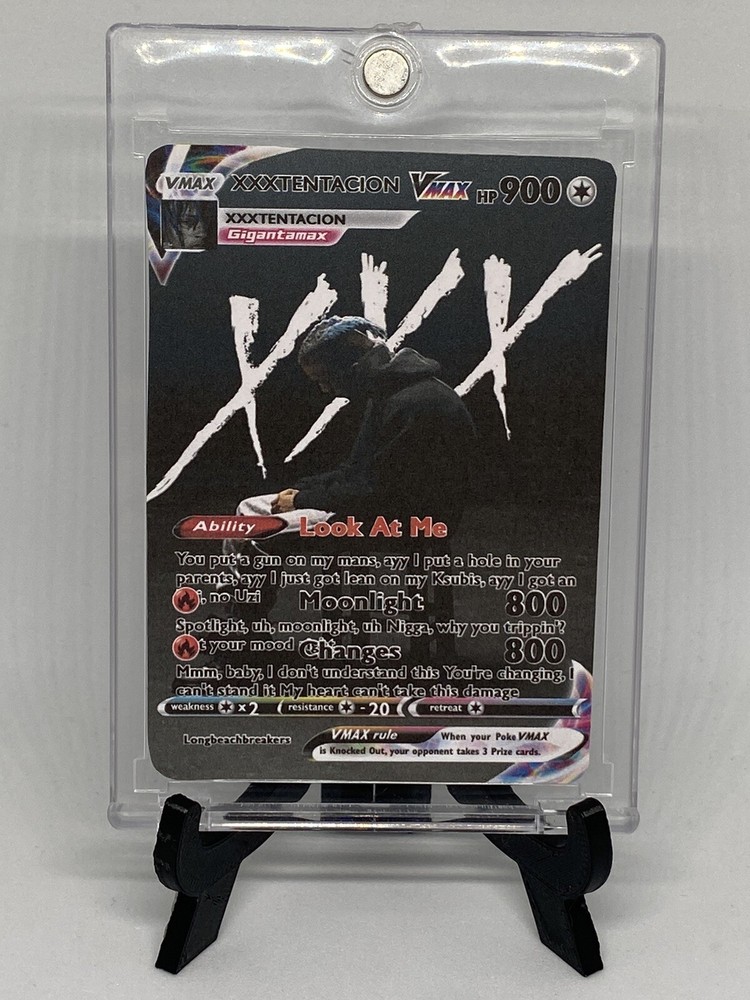 Carta Pokémon Xxxtentacion arte completo