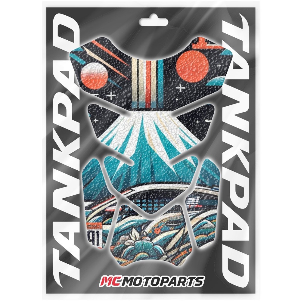 Custom Motorcycle Tank Pad Protector - Durable Graphic Fuel Shield