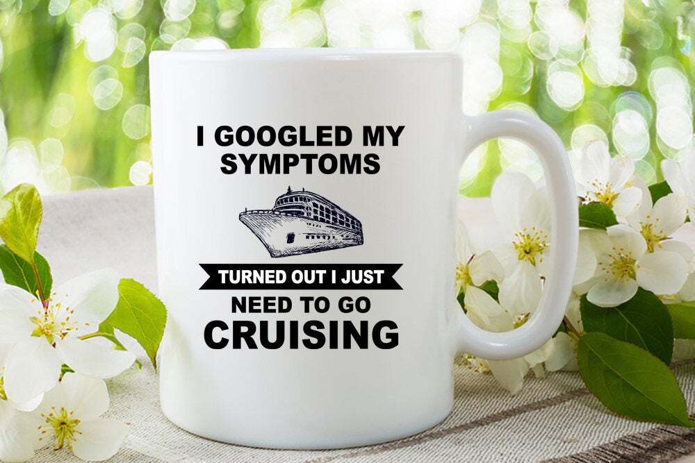 Cruise Ship Coffee Mug Funny Retirement Gift for Vacation Lovers