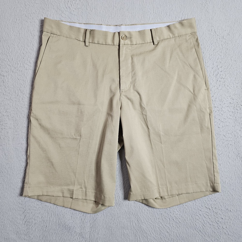 Nike Golf Shorts Mens 34 Beige Standard Fit 10