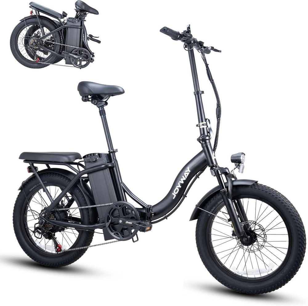 Adult Electric Bike Peak 1000W Folding E-bike 28MPH 48V 18.2Ah Bicycle Commuter