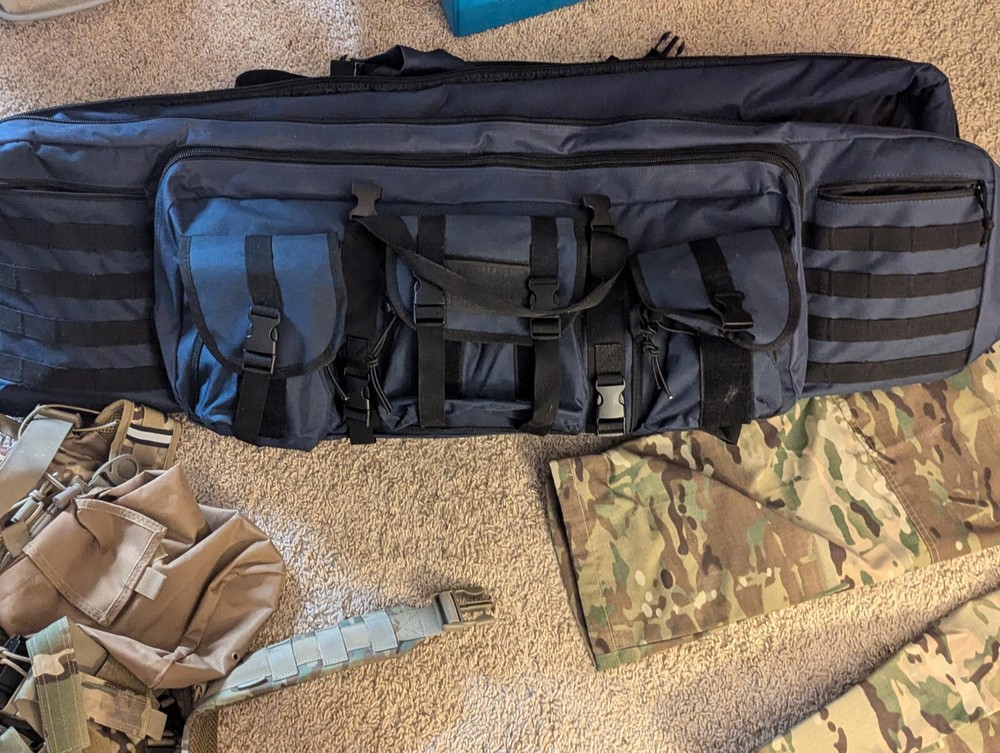NcStar VISM 42” MOLLE Tactical Airsoft Double Carbine Case