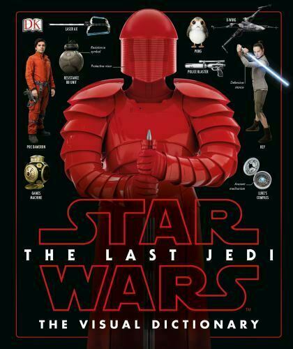 Star Wars The Last Jedi The Visual Dictionary 2017 Collectible Hardcover Book