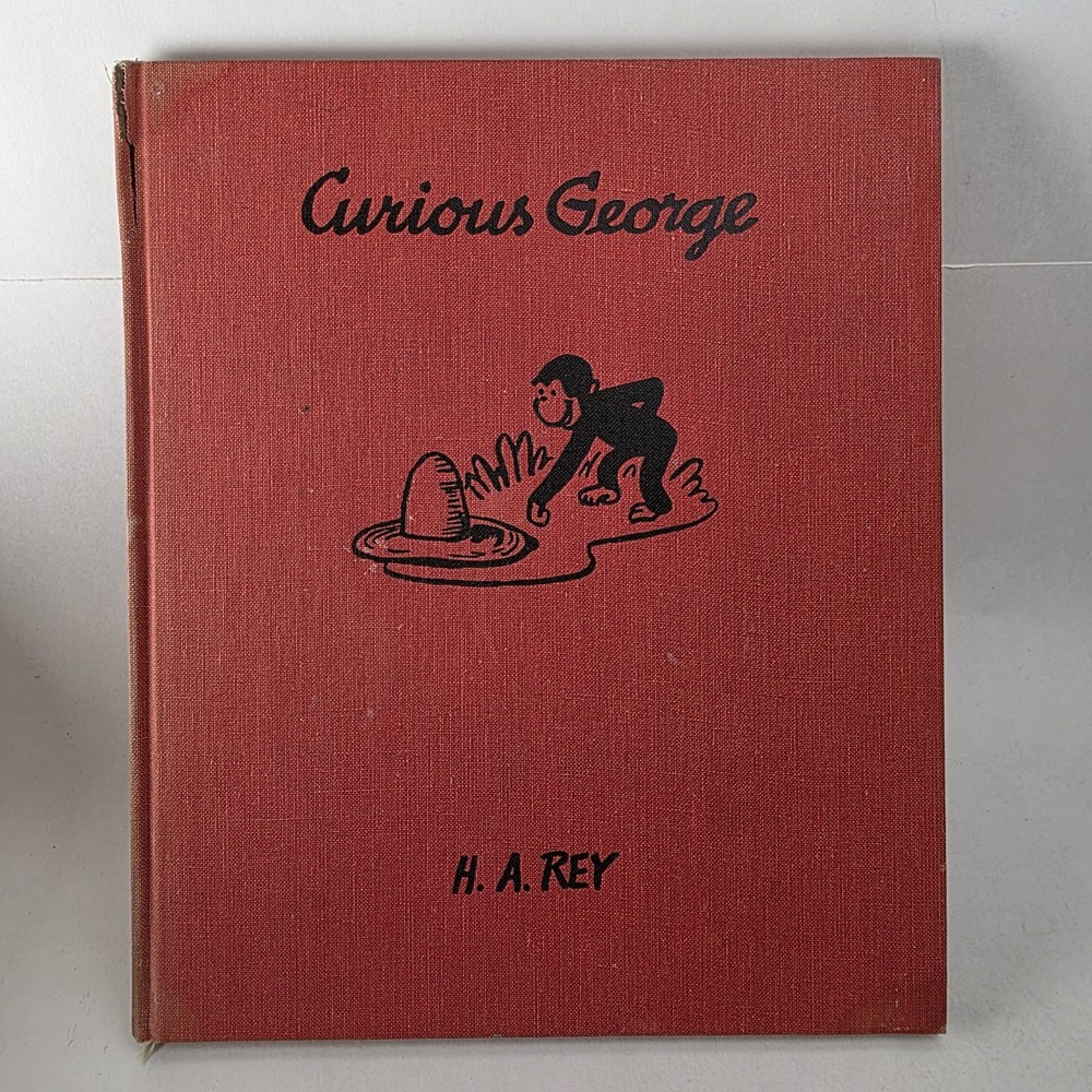 RARE Curious George By H. A. REY 1941 First Edition 18th Printing