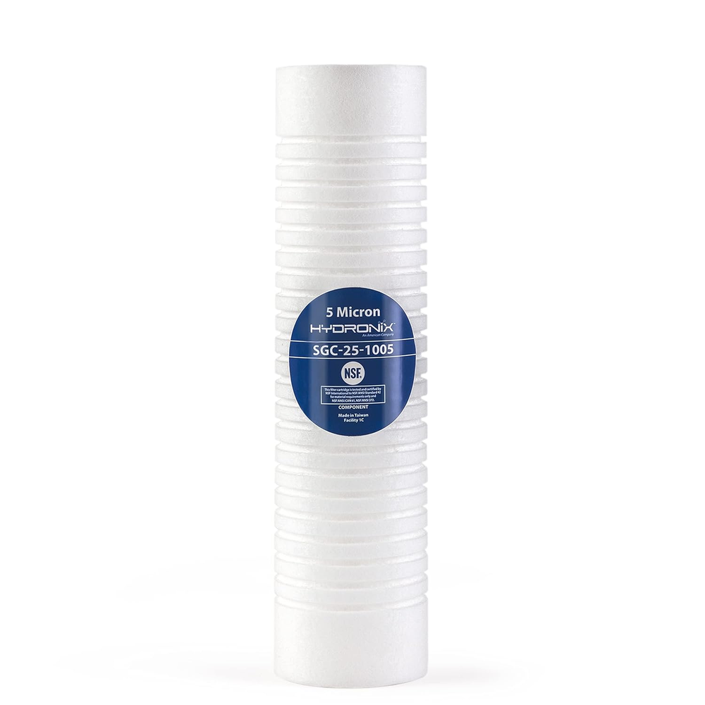 SGC-25-1005 Sediment Grooved Water Filter Cartridge 2.5