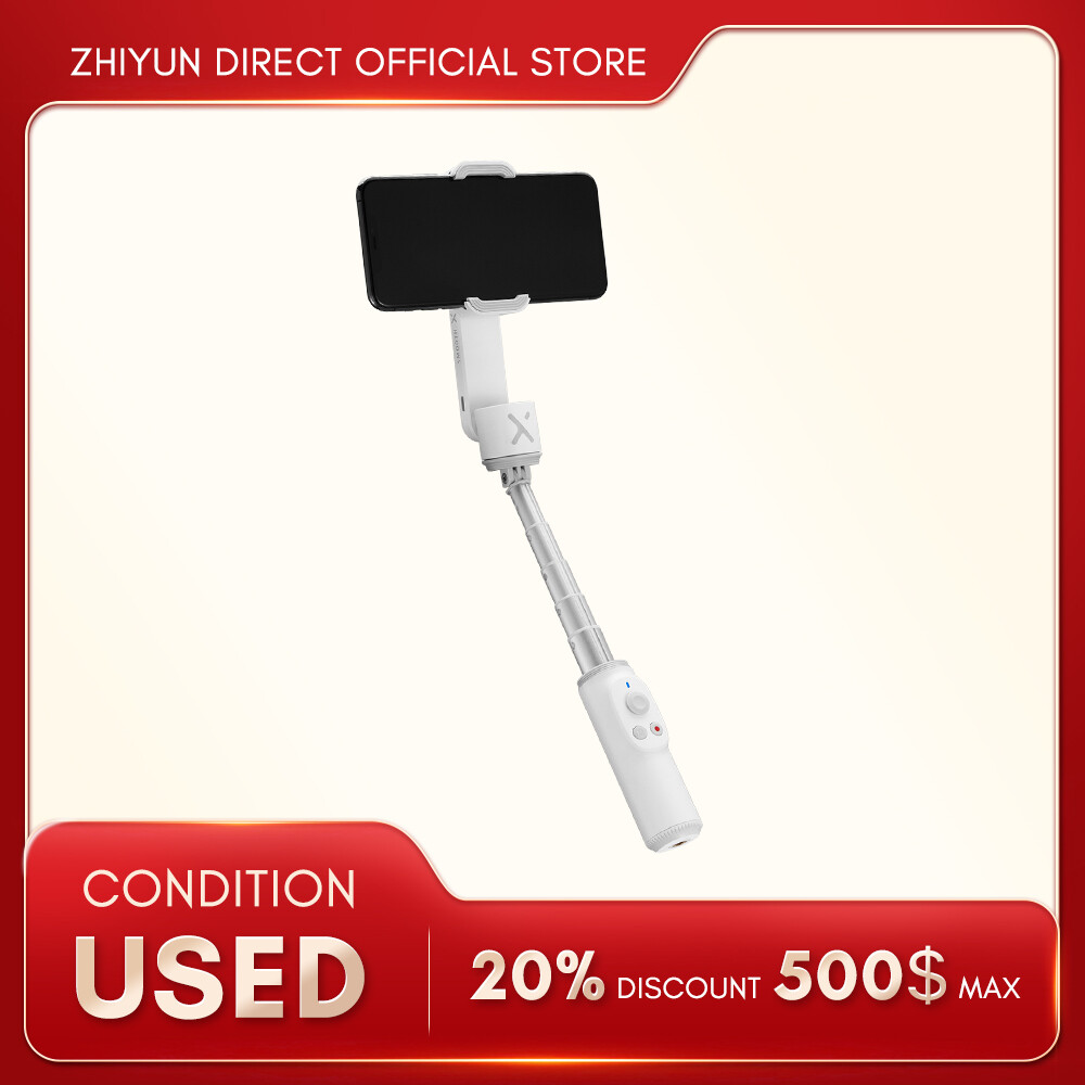 Zhiyun Smooth X Gray Combo 2 Axis Phone Stabilizer for Smartphone Gesture Contro