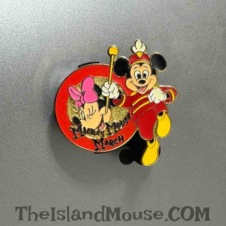 Disney Magical Musical Moments Mickey March Minnie Dead Battery Pin (U1:15473)