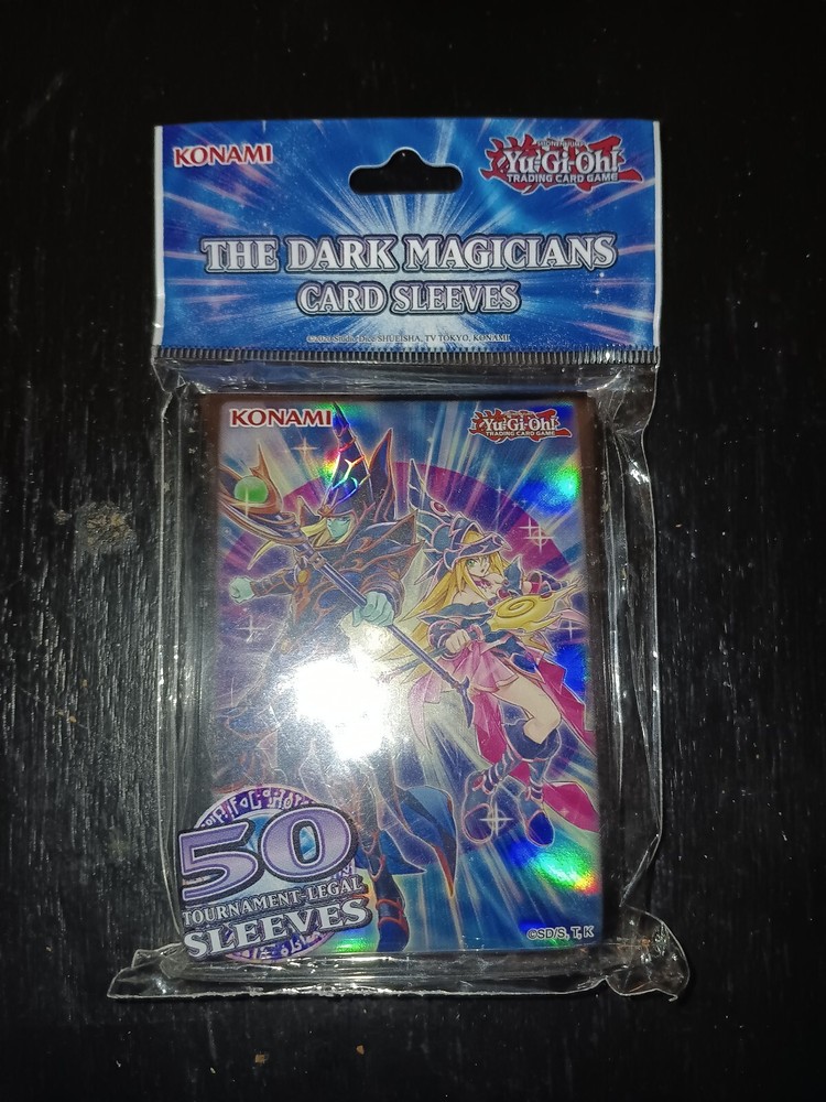 Konami YuGiOh The Dark Magicians Deck Protectors 50 Card Sleeves Official