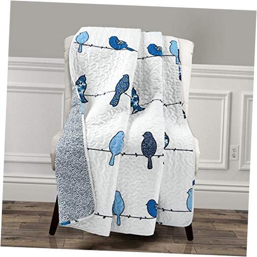 Rowley Birds Throw Blanket, 60