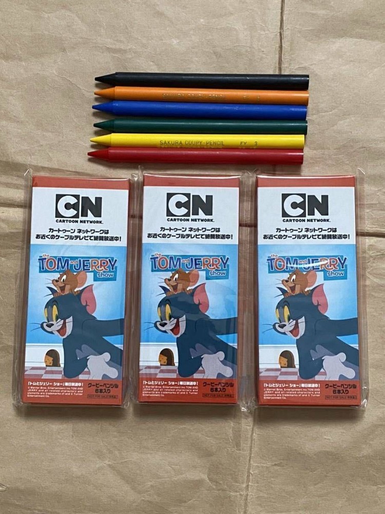 Refill Coupy Pencil 6 Colors 3 Box Set Sakura Crepas For Children And Infants Bl