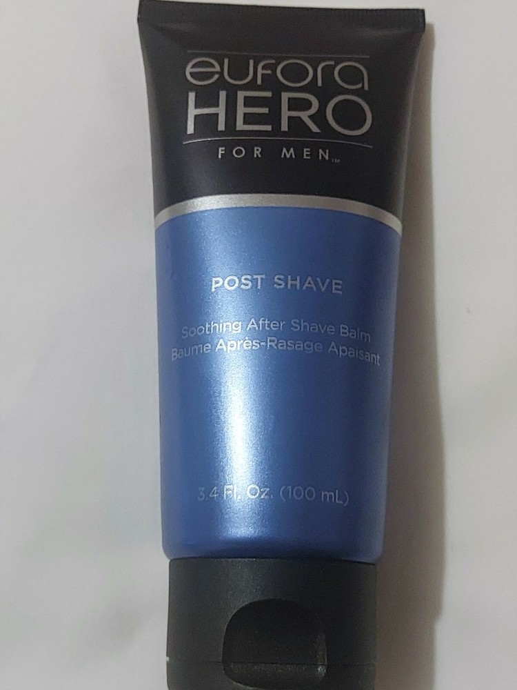 EUFORA HERO FOR MEN POST SHAVE, smoothing after shave balm, 3.4 oz