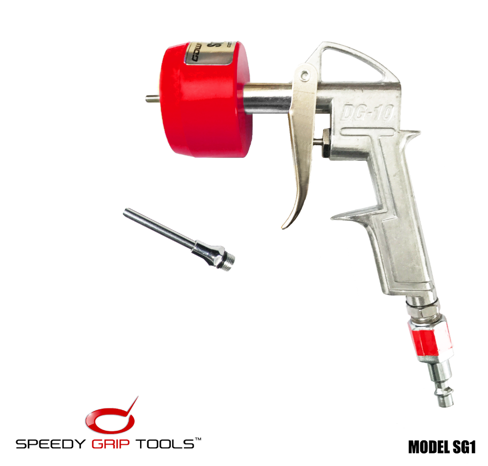 Air Powered Golf Club Grip Remover Installer Tool with 2 Nozzles