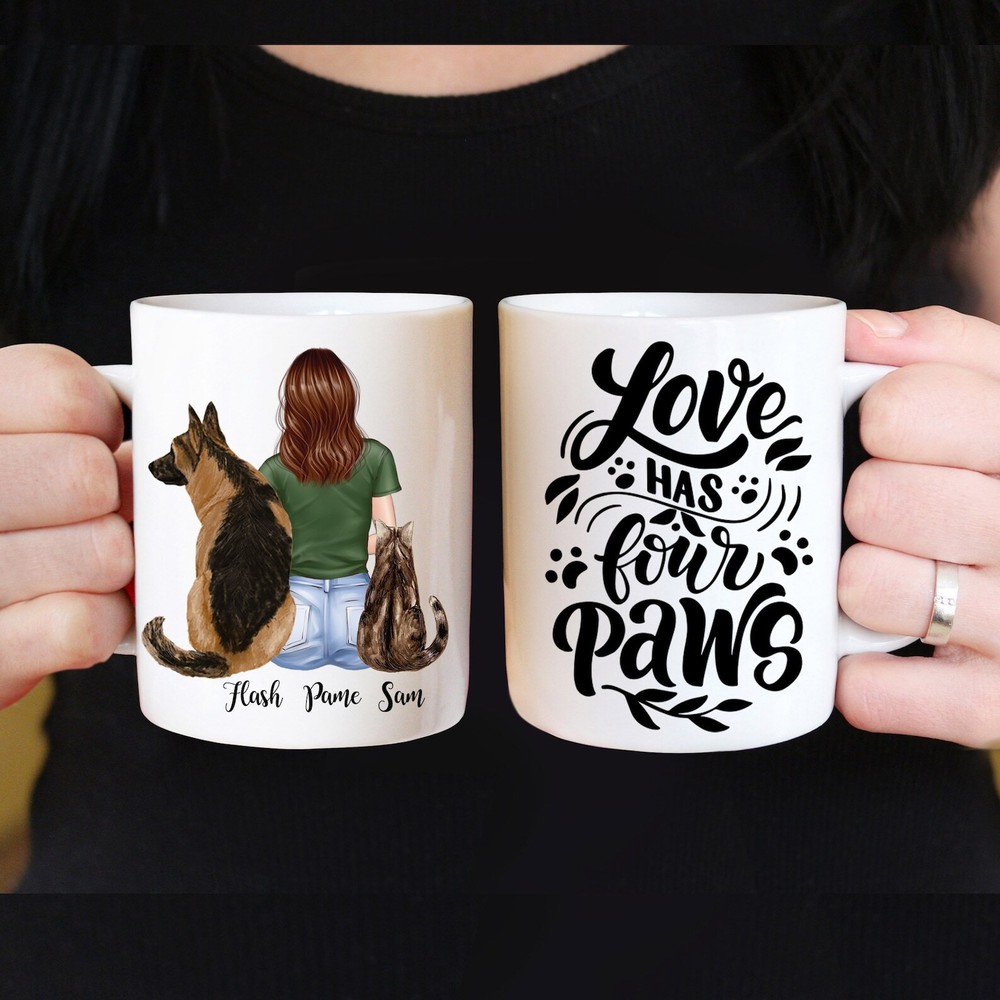 Custom Dog Mom Mug Personalized Dog Lover Gift Custom Pet Gift Dog Owner Gift Do