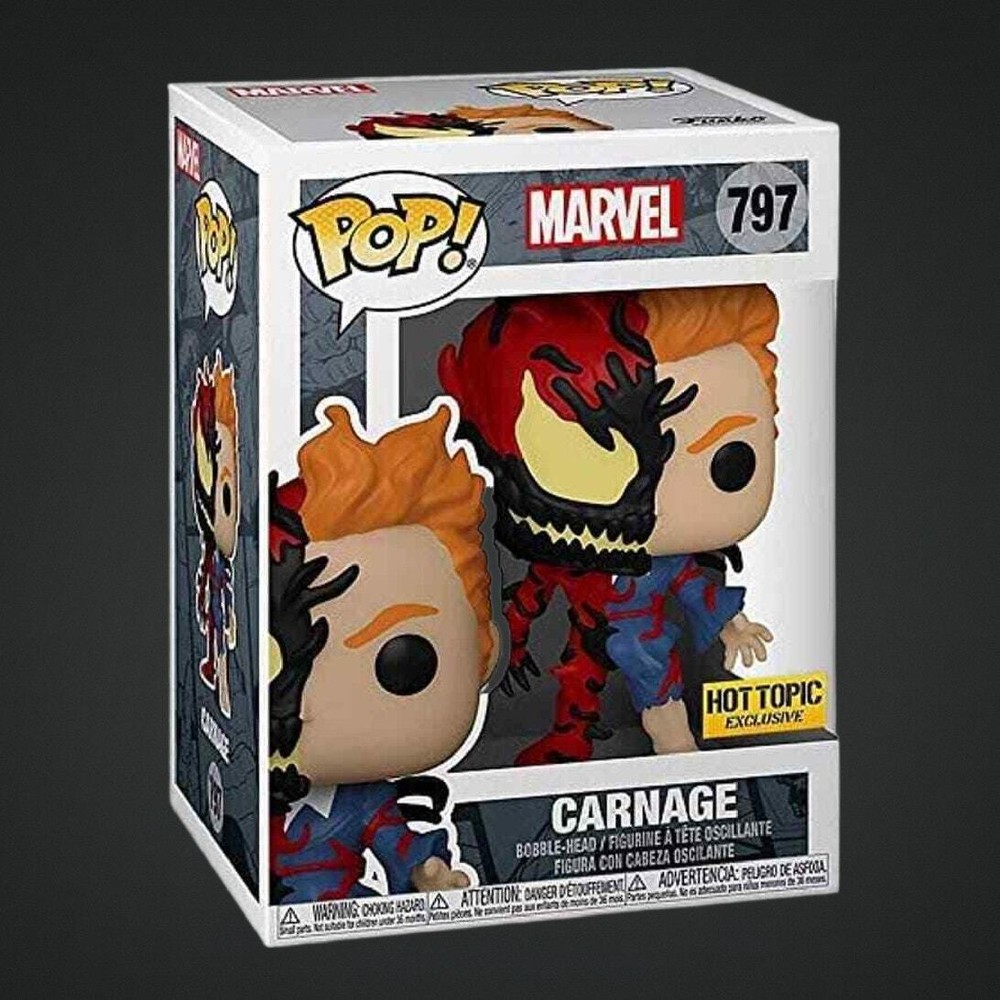 Marvel Carnage Hot Topic Exclusive 797 Funko Pop